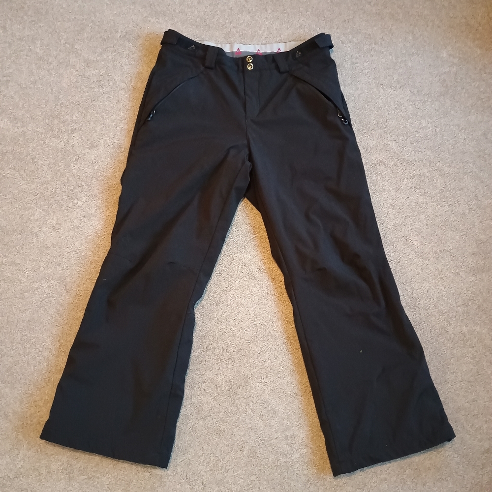 Gerry Women's Fleece-lined Black Snow Pants Size Large Ski Winter